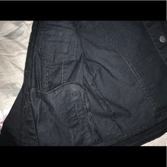 BRAND NEW! ELLE Collarless Denim Jacket - Picture 6 of 8